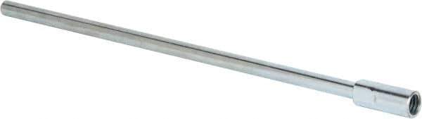 Value Collection - 12" Long x 3/8" Rod Diam, Tube Brush Extension Rod - 1/2-12 Female Thread - USA Tool & Supply