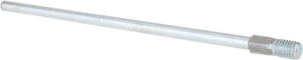 Value Collection - 12" Long x 3/8" Rod Diam, Tube Brush Extension Rod - 1/2-12 Male Thread - USA Tool & Supply