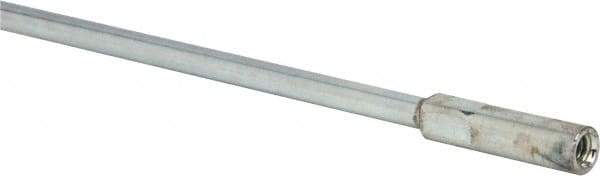 Value Collection - 24" Long x 1/4" Rod Diam, Tube Brush Extension Rod - 1/4-20 Female Thread - USA Tool & Supply