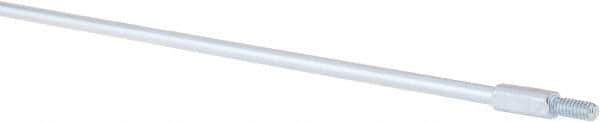Value Collection - 24" Long x 1/4" Rod Diam, Tube Brush Extension Rod - 1/4-20 Male Thread - USA Tool & Supply