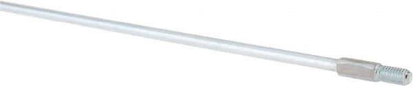 Value Collection - 24" Long x 1/4" Rod Diam, Tube Brush Extension Rod - 5/16-18 Male Thread - USA Tool & Supply