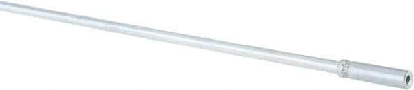 Value Collection - 36" Long x 1/4" Rod Diam, Tube Brush Extension Rod - 3/16-24 Female Thread - USA Tool & Supply