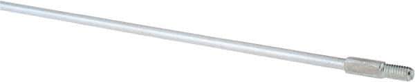 Value Collection - 36" Long x 1/4" Rod Diam, Tube Brush Extension Rod - 5/16-18 Male Thread - USA Tool & Supply