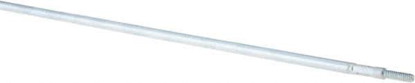 Value Collection - 48" Long x 1/4" Rod Diam, Tube Brush Extension Rod - 3/16-24 Male Thread - USA Tool & Supply