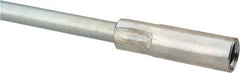 Value Collection - 48" Long x 1/4" Rod Diam, Tube Brush Extension Rod - 5/16-18 Female Thread - USA Tool & Supply