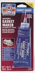 Permatex - 50ml Anaerobic Gasket Maker - -65 to 300°F, Red, Comes in Tube - USA Tool & Supply