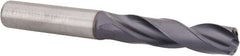 Kennametal - 29/64" 140° Spiral Flute Solid Carbide Screw Machine Drill Bit - USA Tool & Supply
