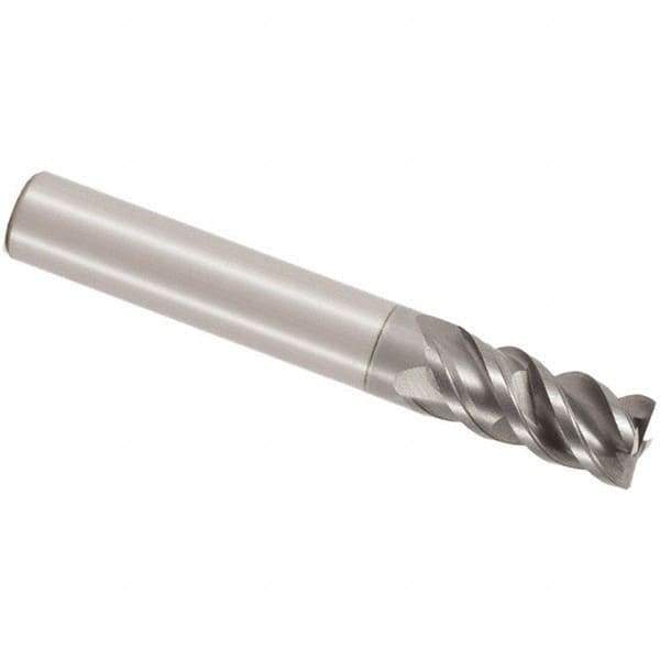 Seco - 20mm, 4 Flute, Single End, Solid Carbide, 0.5mm Corner Radius End Mill - 100mm OAL, 48° Helix, Right Hand Flute, 42mm LOC, Right Hand Cut - USA Tool & Supply