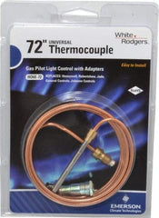 White-Rodgers - 72" Lead Length Universal Replacement HVAC Thermocouple - Universal Connection - USA Tool & Supply