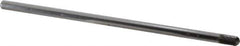 SGS Pro - 1/4" Cut Diam, 1/4" Shank Diam, Cylinder with Radius Head Single Cut Burr - Carbide, Radius End, 1/2" LOC - USA Tool & Supply