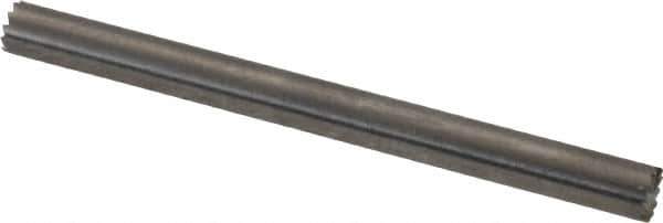 SGS Pro - 1/8" Cut Diam, 1/8" Shank Diam, Cylinder with End Cut Head Single Cut Burr - Carbide, End Cut End - USA Tool & Supply