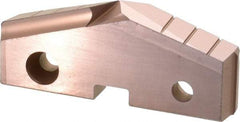 Allied Machine and Engineering - 2-7/8" Diam x 7/16" Thick, Seat Code 5, 144° Included Angle Spade Drill Insert - AM200 Coated, Cobalt, Grade Super Cobalt, Series GEN2 T-A - USA Tool & Supply