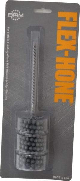 Brush Research Mfg. - 1-5/8" Bore Diam, 240 Grit, Silicon Carbide Flexible Hone - Extra Fine, 8" OAL - USA Tool & Supply