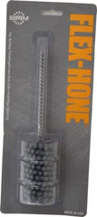Brush Research Mfg. - 1-5/8" Bore Diam, 240 Grit, Silicon Carbide Flexible Hone - Extra Fine, 8" OAL - USA Tool & Supply
