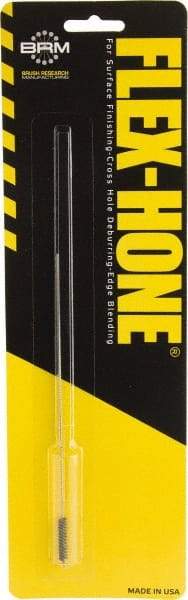 Brush Research Mfg. - 0.177" Bore Diam, 800 Grit, Boron Carbide Flexible Hone - Extra Fine, 6" OAL - USA Tool & Supply