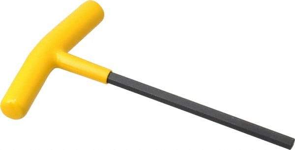 Bondhus - 1/4" Hex, T-Handle Cushion Grip, Hex Key - 6-13/32" OAL, Protanium High Torque Steel, Inch System of Measurement - USA Tool & Supply