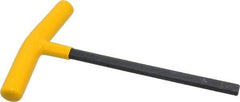 Bondhus - 3/8" Hex, T-Handle Cushion Grip, Hex Key - 8-5/16" OAL, Protanium High Torque Steel, Inch System of Measurement - USA Tool & Supply