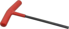 Bondhus - 6mm Hex, T-Handle Cushion Grip, Hex Key - 7-7/64" OAL, Protanium High Torque Steel, Metric System of Measurement - USA Tool & Supply