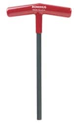 Bondhus - 8mm T-Handle Cushion Grip Hex Key - USA Tool & Supply