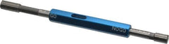 Made in USA - 10-32 Thread, High Speed Tool Steel, Class 2B, Plug Thread Insert Go/No Go Gage - Double Ended with Handle - USA Tool & Supply