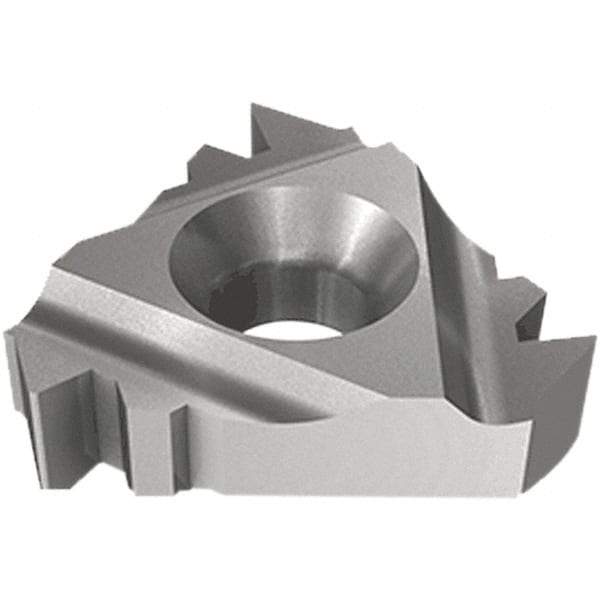 Iscar - 22UER External Right Hand SAGE Laydown Threading Insert - Grade IC908, TiAlN Coated Carbide, 12.7mm Inscribed Circle - USA Tool & Supply