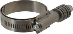 IDEAL TRIDON - Steel Auto-Adjustable Worm Drive Clamp - 5/8" Wide x 5/8" Thick, 1-1/4" Hose, 1-1/4 to 2-1/8" Diam - USA Tool & Supply