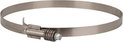 IDEAL TRIDON - Steel Auto-Adjustable Worm Drive Clamp - 5/8" Wide x 5/8" Thick, 8-1/4" Hose, 8-1/4 to 9-1/8" Diam - USA Tool & Supply