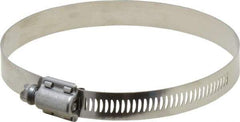 IDEAL TRIDON - SAE Size 60, 3-5/16 to 4-1/4" Diam, Stainless Steel MS Series MIL-Spec Worm Drive Clamp - 1/2" Wide, Material Grade 300 SERIES, Series MS Mil Spec - USA Tool & Supply