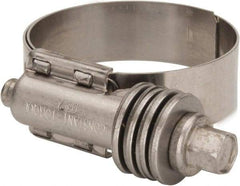 IDEAL TRIDON - Stainless Steel Auto-Adjustable Worm Drive Clamp - 1/2" Wide x 1/2" Thick, 13/16" Hose, 13/16 to 1-3/4" Diam - USA Tool & Supply