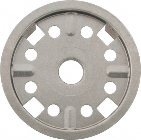 Divine Brothers - Buffing Wheel Center Plate - 1" ID x 5" OD, 5" Buff Center Diam - USA Tool & Supply