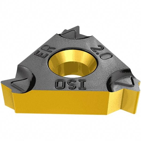 Iscar - 27UIRL Internal Left & Right Hand 3 Acme Laydown Threading Insert - Grade IC908, TiAlN Coated Carbide, 15.88mm Inscribed Circle - USA Tool & Supply
