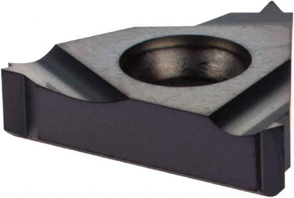 Iscar - 16IR Internal Right Hand 16 UNJ Laydown Threading Insert - Grade IC908, TiAlN Coated Carbide, 9.52mm Inscribed Circle - USA Tool & Supply