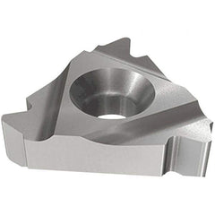 Iscar - 22IR Internal Right Hand 10 API Round Laydown Threading Insert - Grade IC908, TiAlN Coated Carbide, 12.7mm Inscribed Circle - USA Tool & Supply