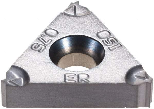 Iscar - 16ERM External Right Hand ISO Laydown Threading Insert - Grade IC908, TiAlN Coated Carbide, 9.53mm Inscribed Circle - USA Tool & Supply