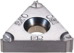 Iscar - 16ERM External Right Hand ISO Laydown Threading Insert - Grade IC908, TiAlN Coated Carbide, 9.53mm Inscribed Circle - USA Tool & Supply
