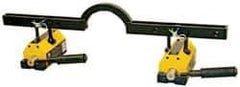 Mag-Mate - 400 Lb Load Capacity, Permanent Neo-Lift Magnet - 9" High x 4-1/2" Wide, 2 Poles, For Use with Flats - USA Tool & Supply
