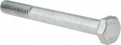 Value Collection - M12x1.75mm Metric Coarse, 110mm Length Under Head Hex Head Cap Screw - Partially Threaded, Grade 10.9 Alloy Steel, Zinc-Plated Finish, 19mm Hex - USA Tool & Supply