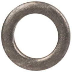 Made in USA - #0 Screw, Grade 300 Stainless Steel Standard Flat Washer - 0.063" ID x 0.099" OD, 0.016" Thick, Passivated Finish, Meets Military Specifications - USA Tool & Supply