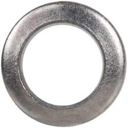 Made in USA - #2 Screw, Grade 300 Stainless Steel Standard Flat Washer - 0.089" ID x 0.149" OD, 0.016" Thick, Passivated Finish, Meets Military Specifications - USA Tool & Supply
