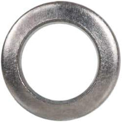 Made in USA - #2 Screw, Grade 300 Stainless Steel Standard Flat Washer - 0.089" ID x 0.149" OD, 0.016" Thick, Passivated Finish, Meets Military Specifications - USA Tool & Supply