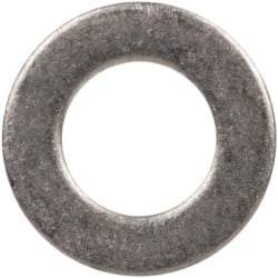 Made in USA - #4L Screw, Grade 300 Stainless Steel Standard Flat Washer - 0.115" ID x 0.209" OD, 0.016" Thick, Passivated Finish, Meets Military Specifications - USA Tool & Supply