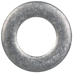Made in USA - #4 Screw, Grade 300 Stainless Steel Standard Flat Washer - 0.115" ID x 0.209" OD, 0.032" Thick, Passivated Finish, Meets Military Specifications - USA Tool & Supply