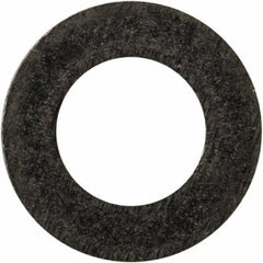 Made in USA - #5L Screw, Grade 300 Stainless Steel Standard Flat Washer - 0.128" ID x 0.238" OD, 0.016" Thick, Passivated Finish, Meets Military Specifications - USA Tool & Supply