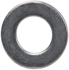Made in USA - #6L Screw, Grade 300 Stainless Steel Standard Flat Washer - 0.143" ID x 0.267" OD, 0.016" Thick, Passivated Finish, Meets Military Specifications - USA Tool & Supply