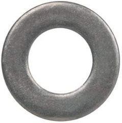 Made in USA - #6L Screw, Grade 300 Stainless Steel Standard Flat Washer - 0.143" ID x 0.267" OD, 0.032" Thick, Passivated Finish, Meets Military Specifications - USA Tool & Supply