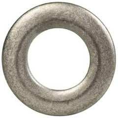Made in USA - #10 Screw, Grade 300 Stainless Steel Standard Flat Washer - 0.195" ID x 0.354" OD, 0.063" Thick, Passivated Finish, Meets Military Specifications - USA Tool & Supply