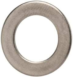 Made in USA - 3/8" Screw, Grade AN960 Stainless Steel Standard Flat Washer - 0.39" ID x 5/8" OD, 0.032" Thick, Passivated Finish, Meets Military Specifications - USA Tool & Supply