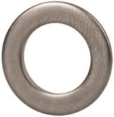 Made in USA - 3/8" Screw, Grade AN960 Stainless Steel Standard Flat Washer - 0.39" ID x 5/8" OD, 0.063" Thick, Passivated Finish, Meets Military Specifications - USA Tool & Supply