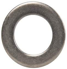 Made in USA - 7/16" Screw, Grade AN960 Stainless Steel Standard Flat Washer - 0.453" ID x 3/4" OD, 0.063" Thick, Passivated Finish, Meets Military Specifications - USA Tool & Supply