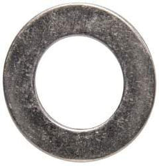 Made in USA - 1/2" Screw, Grade AN960 Stainless Steel Standard Flat Washer - 0.515" ID x 7/8" OD, 0.032" Thick, Passivated Finish, Meets Military Specifications - USA Tool & Supply